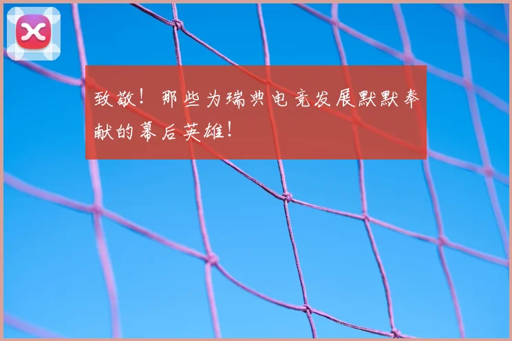 致敬！那些为瑞典电竞发展默默奉献的幕后英雄！